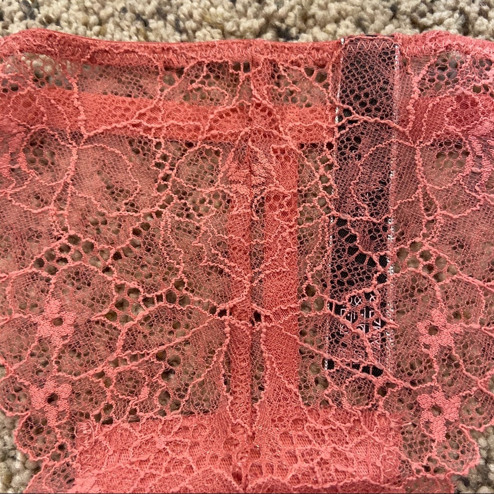 SOLD NEW Victoria's Secret Lace Thong Bundle Small - Picture 9 of 15